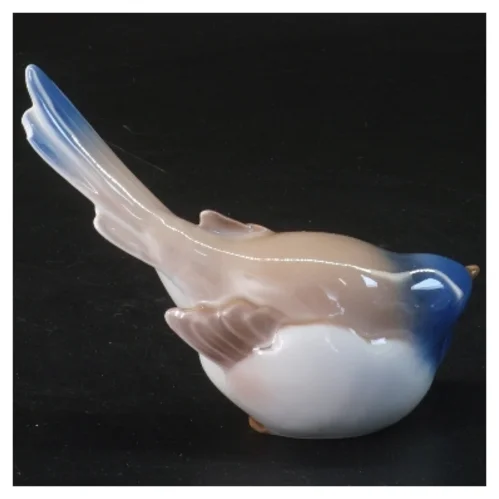 Porcelænsfugl fra B&G (str. 13 cm)