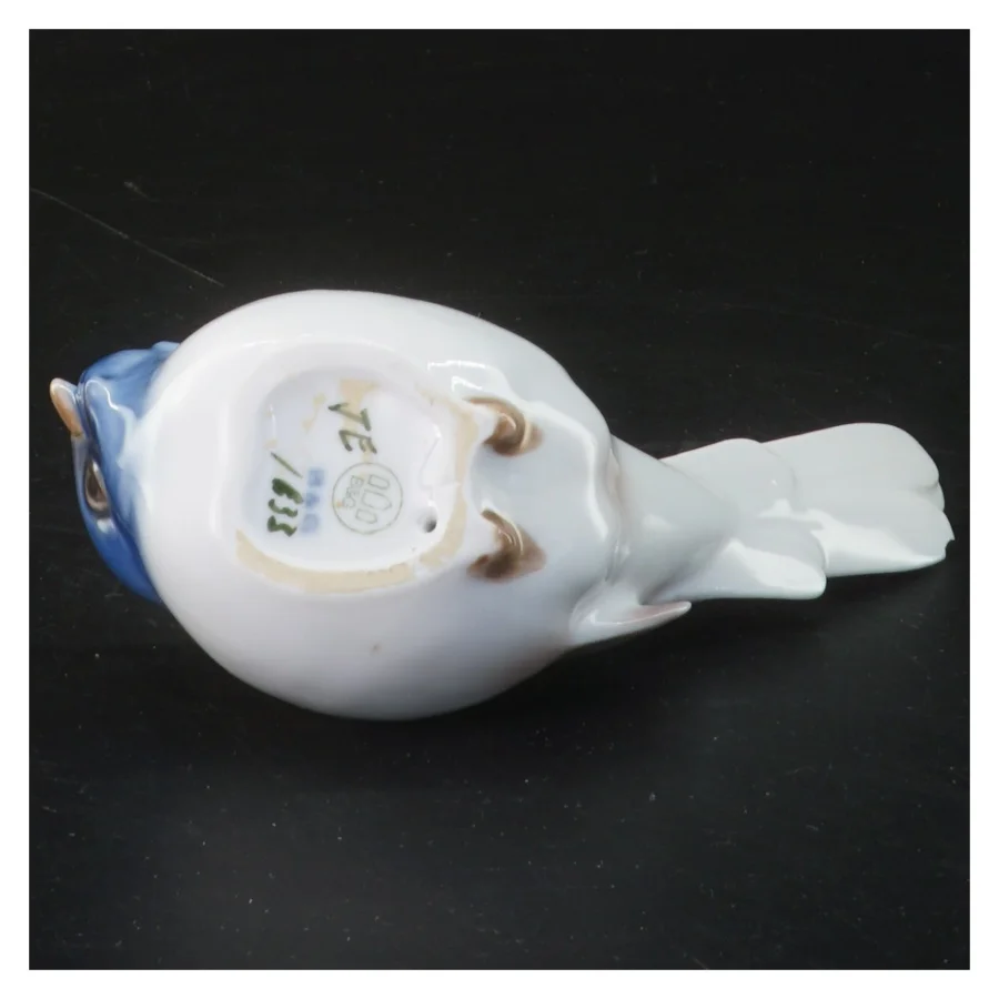 Porcelænsfugl fra B&G (str. 13 cm)
