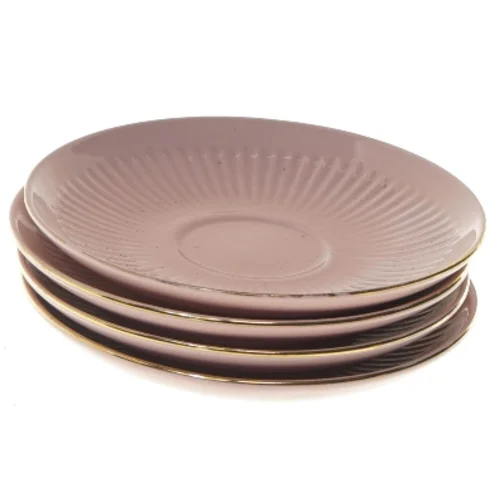 Søholm porcelæn tallerkener fra Søholm (str. 4 styk, ø 14 cm)