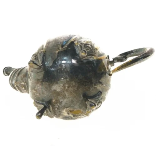 Vintage metal tekande (str. 25x25x12 cm)