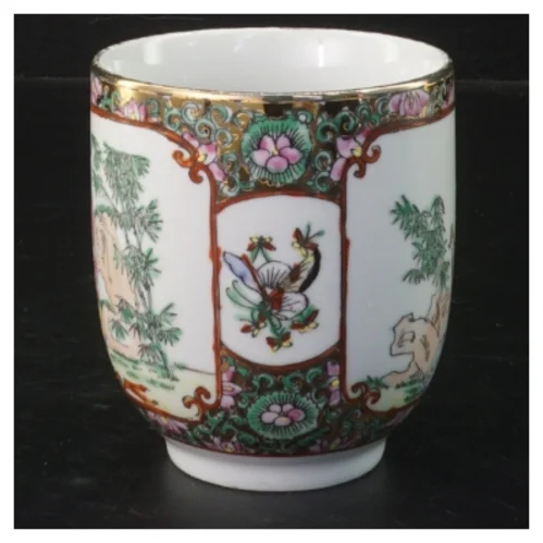 Dekorativ kop med orientalsk motiv (str. 9 cm)