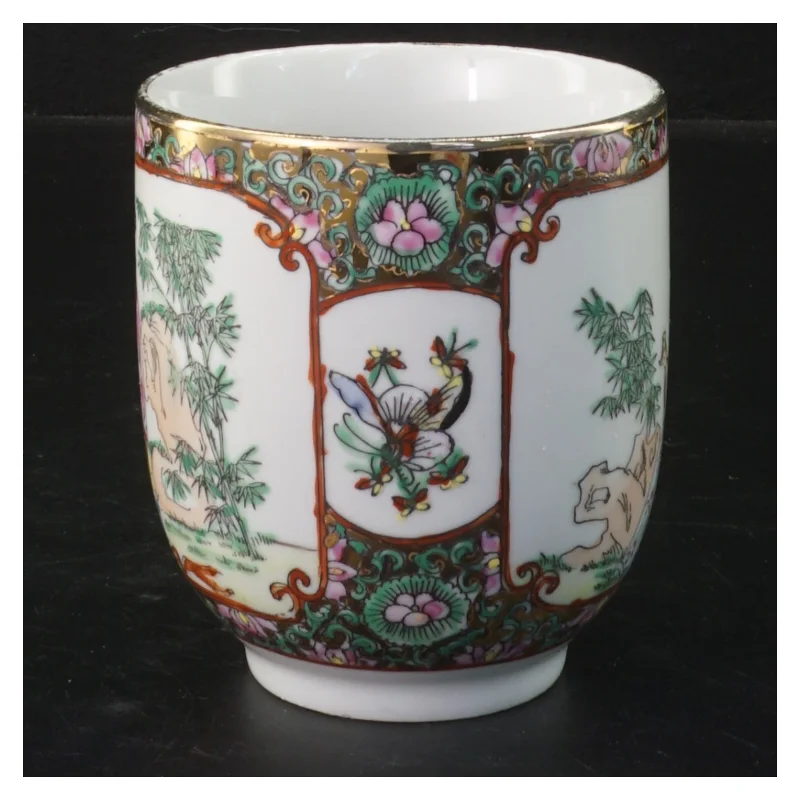 Dekorativ kop med orientalsk motiv (str. 9 cm)