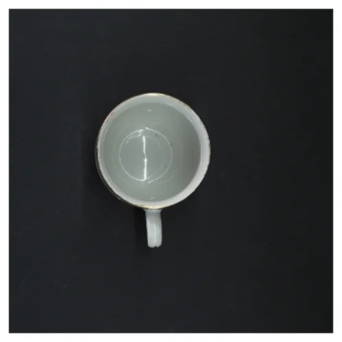 Dekorativ kop med orientalsk motiv (str. 9 cm)