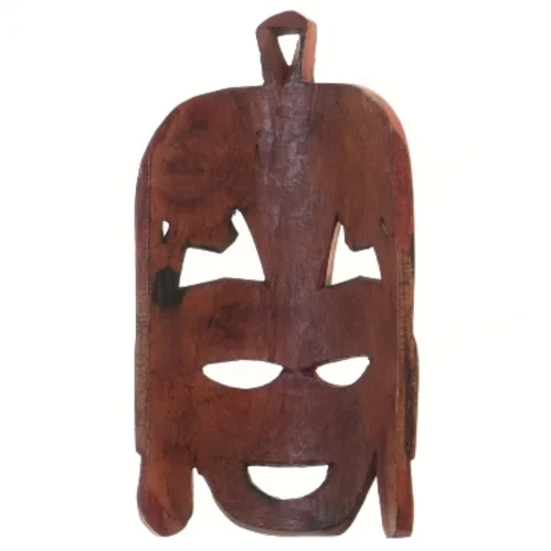 Dekorativt træmaske (str. 24x14 cm)