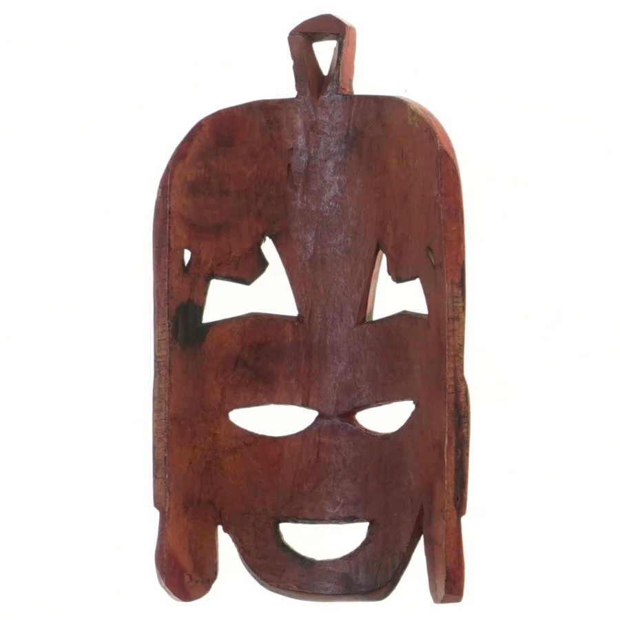 Dekorativt træmaske (str. 24x14 cm)