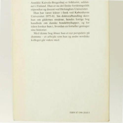 Bog 'Drømme gennem tusinde år' fra Hernov