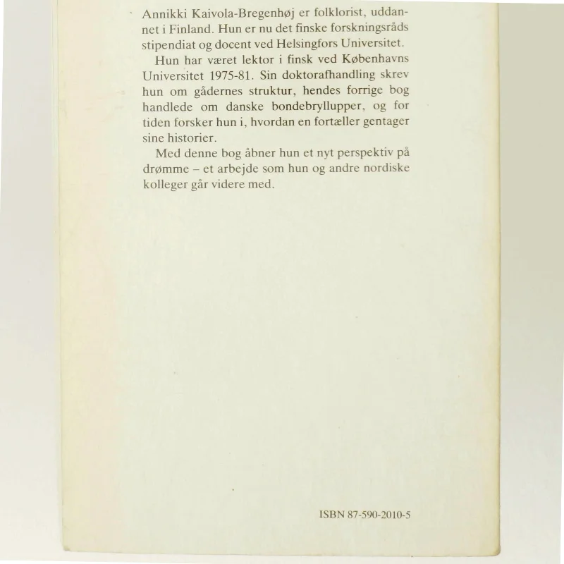 Bog 'Drømme gennem tusinde år' fra Hernov