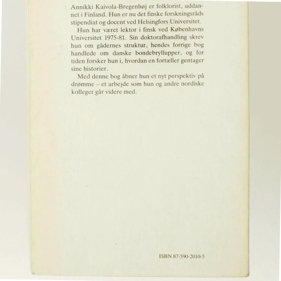 Bog 'Drømme gennem tusinde år' fra Hernov