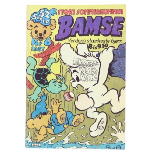 Bamse børneblad fra 1987