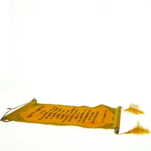 Dekorativ Vægbanner med Citat (str. 36 x 21 cm)