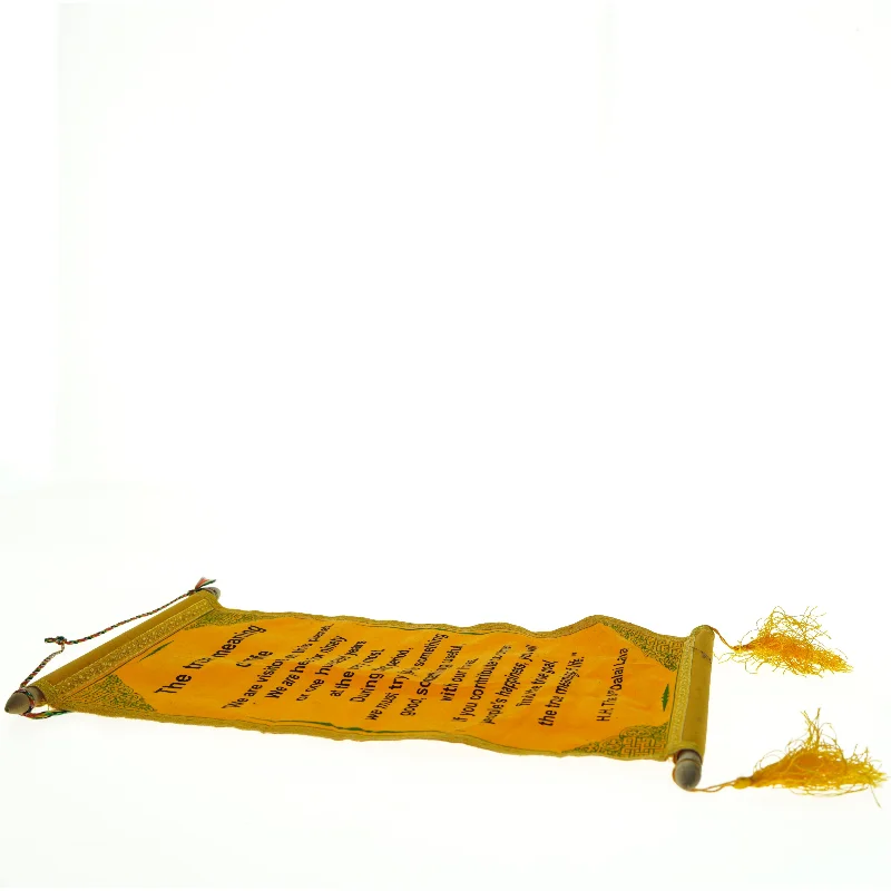 Dekorativ Vægbanner med Citat (str. 36 x 21 cm)