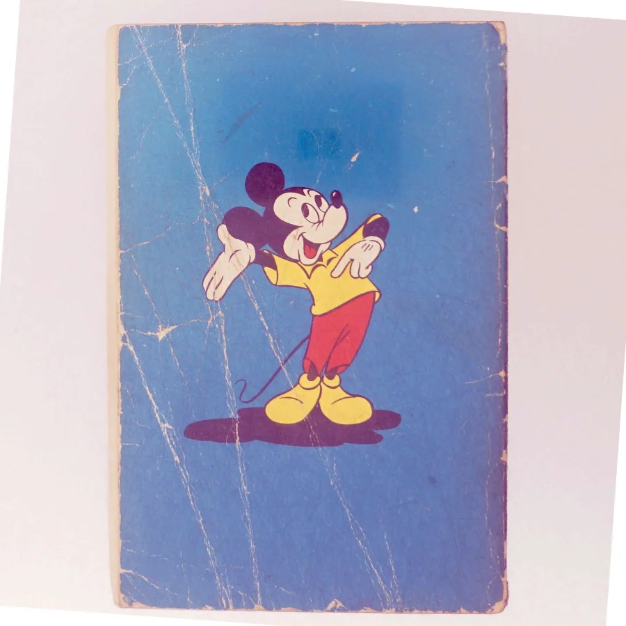 Vintage Kvikke Mickey Bog fra Disney