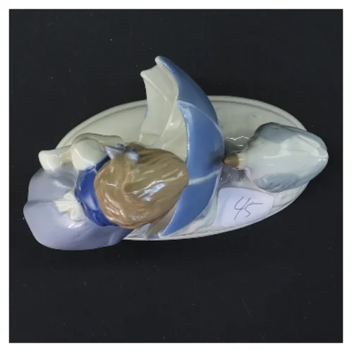  Porcelæns figur(str. 12,5 cm) (str. 12,5 cm)