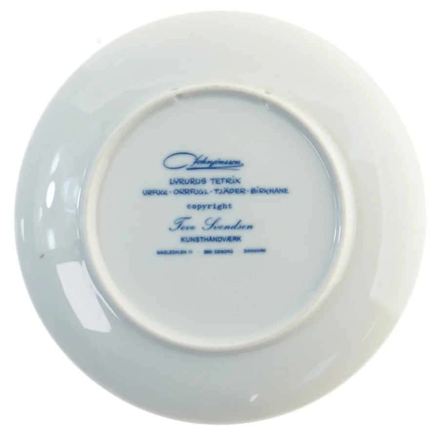 Porcelænsplatte fra 1976 (str. Ø 19,5 cm)