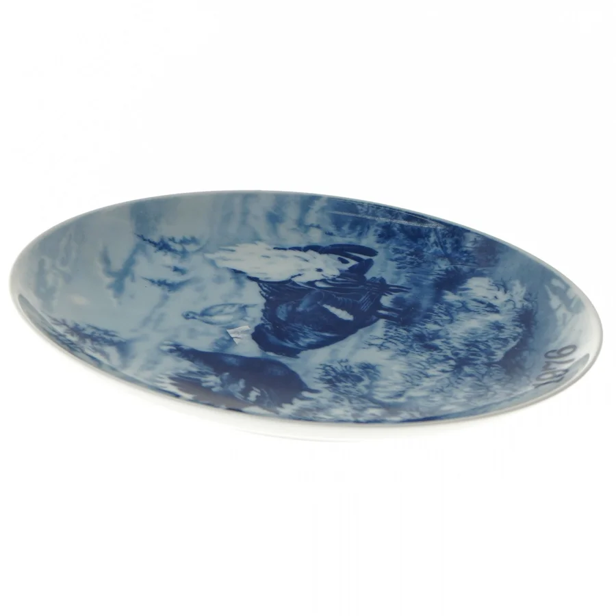 Porcelænsplatte fra 1976 (str. Ø 19,5 cm)