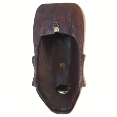 Træmaske vægdekoration (str. 21x11 cm)