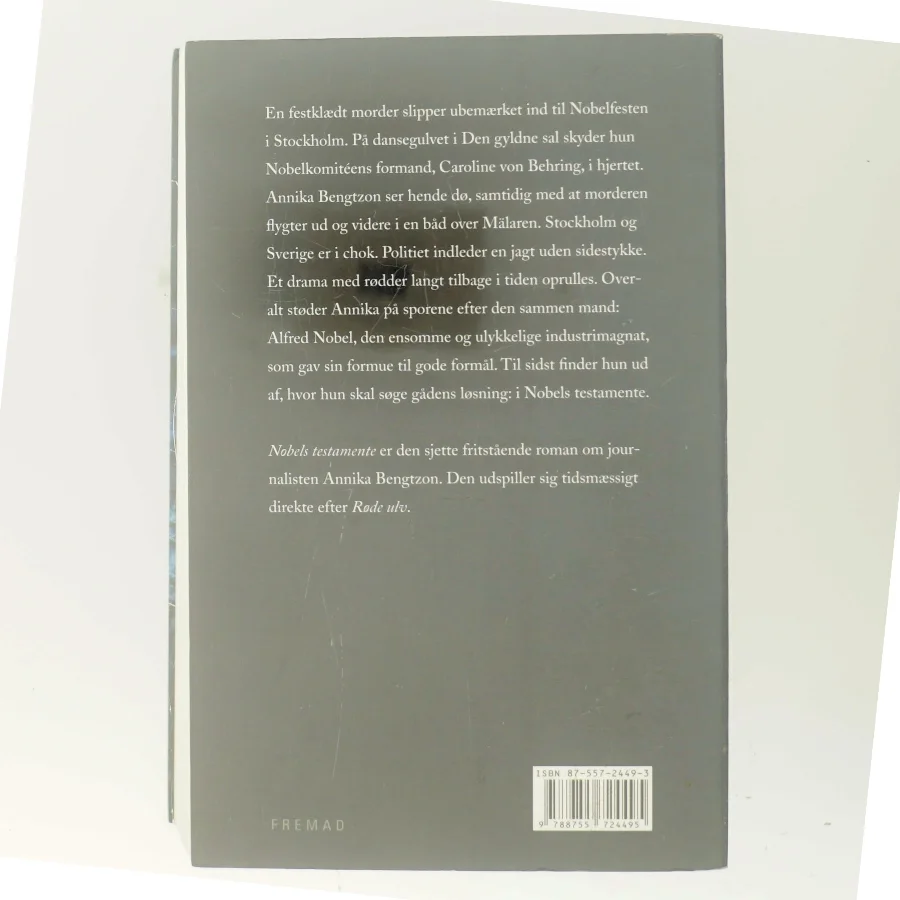 Nobels testamente af Liza Marklund (Bog)