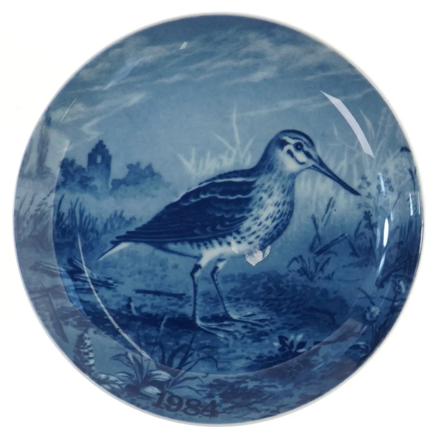 Dekorativ jagtplatte 1984 (str. Ø 19,5 cm)
