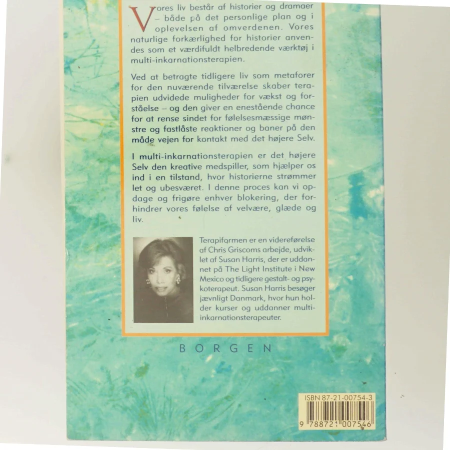 Sjælens teater : inkarnationsterapi og underbevidsthedens metaforer af Susan Harris (Bog)