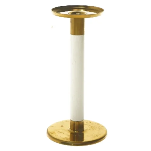 Lysestage i metal (str. 21x10 cm)