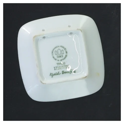 Plakette med Tivoli-motiv fra B&G (str. 8,5x8,5 cm)