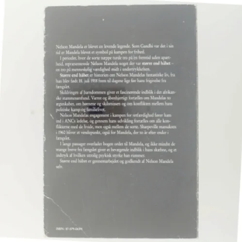 Nelson Mandela biografi