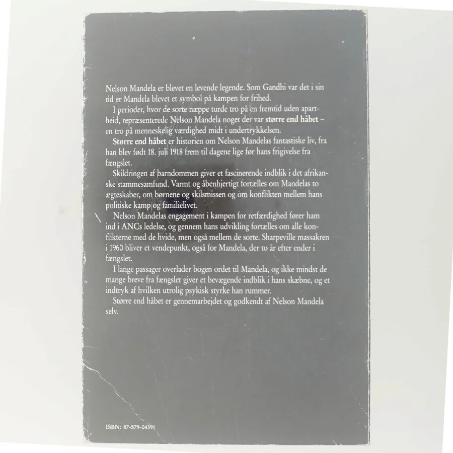 Nelson Mandela biografi