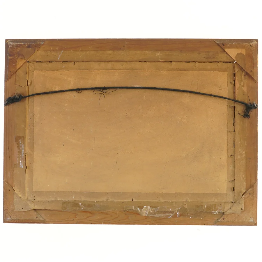 Maleri med gylden ramme (str. 34x46 cm)