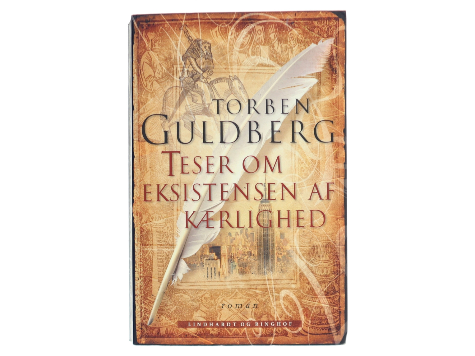 Teser om eksistensen af kærlighed : roman af Torben Guldberg (Bog)