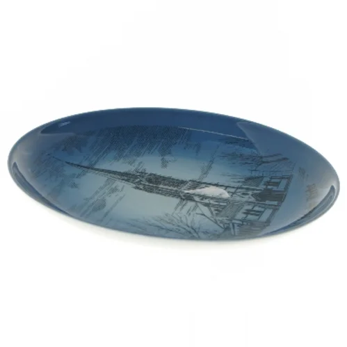 Skt. Jakobs Kirke mindetallerken fra Bing & Grøndahl (str. Ø 18 cm)