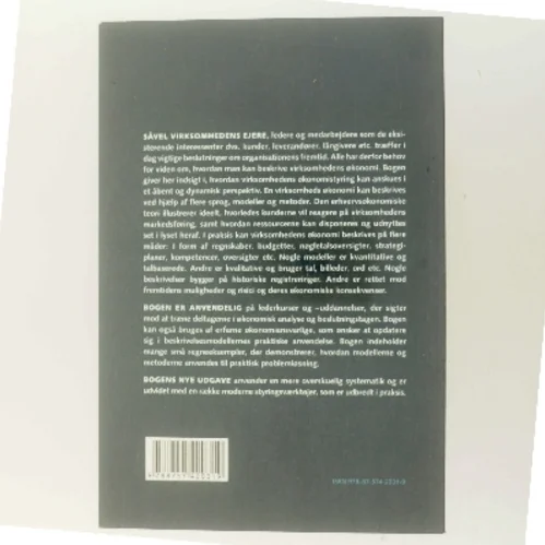 Økonomisk virksomhedsbeskrivelse af Preben Melander (Bog)