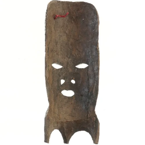 Dekorativ træmaske (str. 50x19 cm)