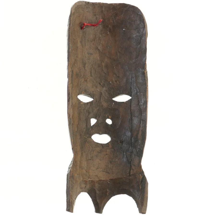 Dekorativ træmaske (str. 50x19 cm)