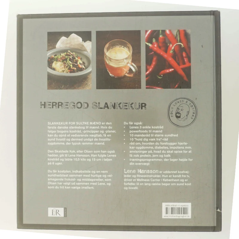 Slankekur for sultne mænd af Lene Hansson (Bog)