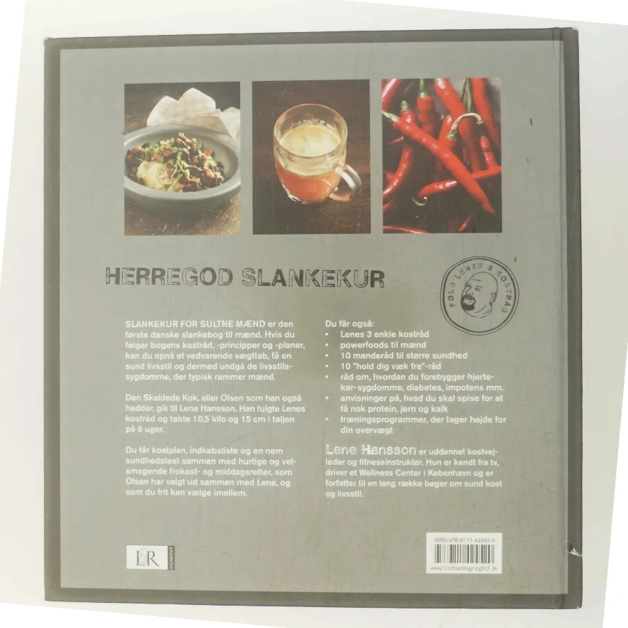 Slankekur for sultne mænd af Lene Hansson (Bog)