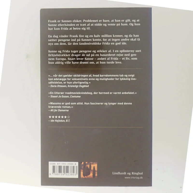 Flugten fra Frank : roman af Herbjørg Wassmo (Bog)