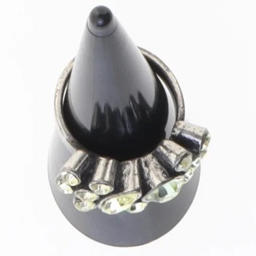 Vintage ring med sten (str. 53)