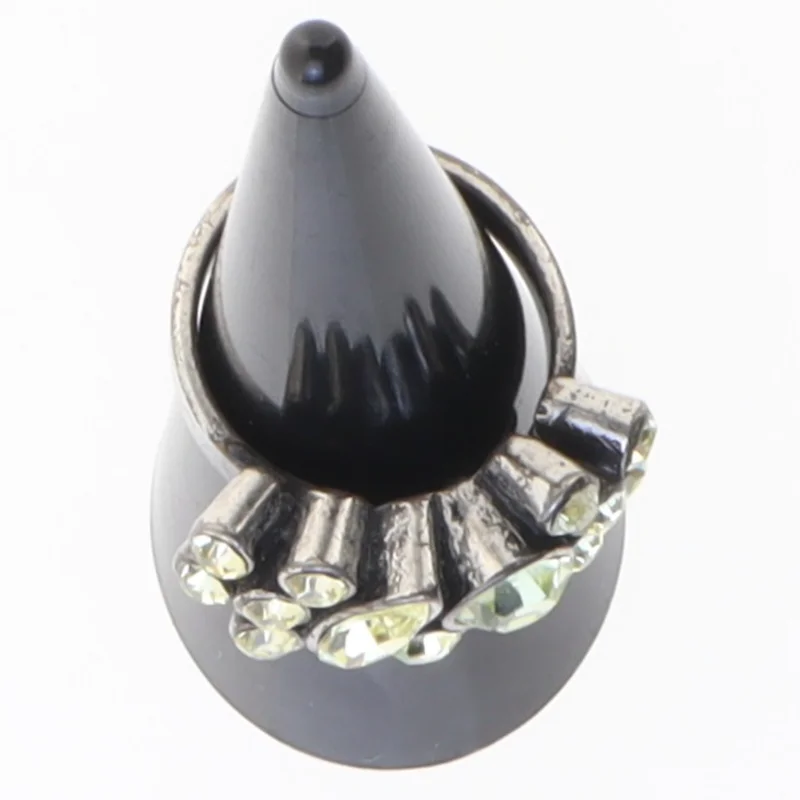 Vintage ring med sten (str. 53)