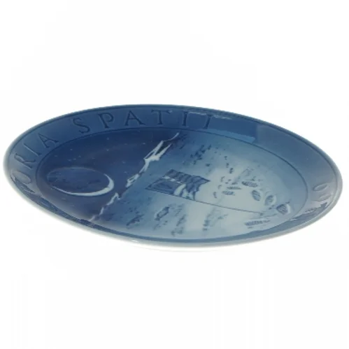 Victoria Spatii 1969 jubilæumstallerken fra Royal Copenhagen (str. Ø 18,5 cm)