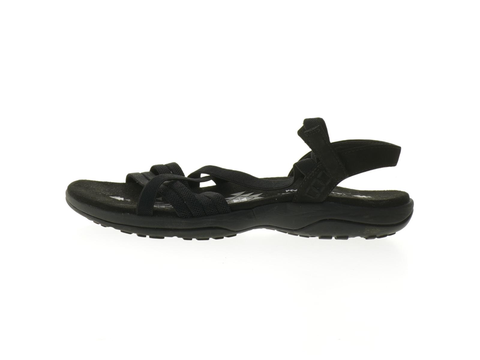 Sorte sandaler fra Skechers fra Skechers (str. Længde. 26 cm)