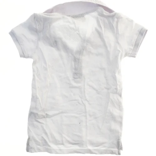 Hvid kortærmet polo (str. 140)