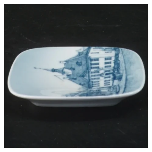  Tallerken fra B&G (str. 8,5x8,5 cm), Randers Rådhus