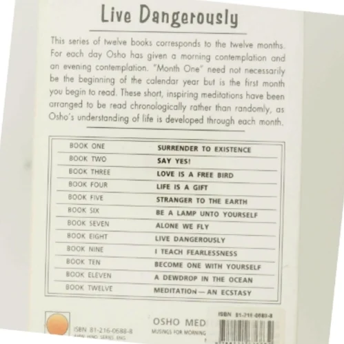 Osho Meditation Serie Bog fra Osho