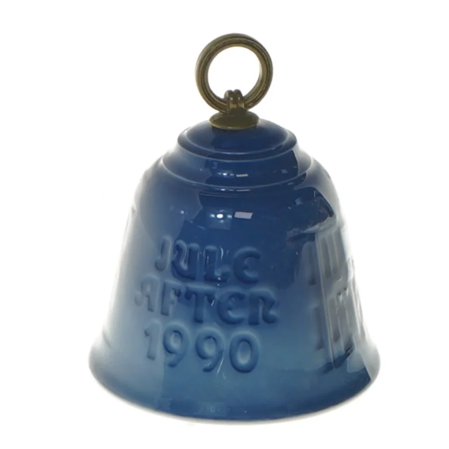 Juleklokke fra 1990 fra Bing Og Grøndal (str. 7x7 cm)