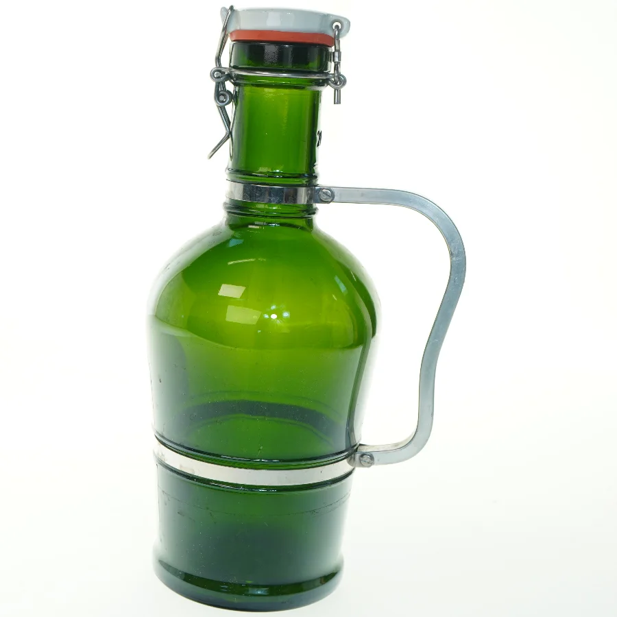 Ølflaske fra Hansens Brauerei (str. 35 cm)