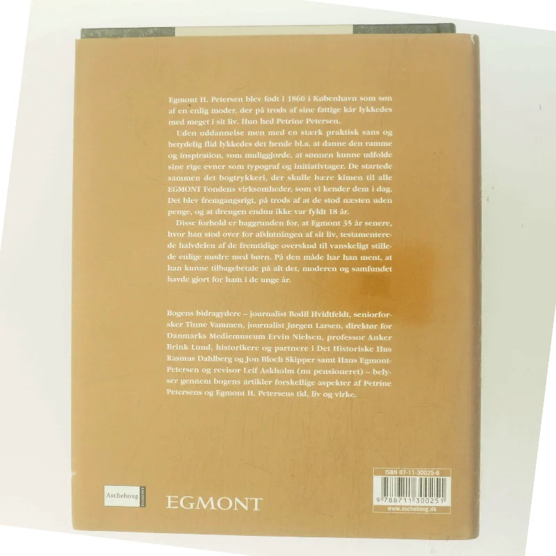 Egmont H. Petersen : et entrepreneurstudie af Leif Askholm (Bog)