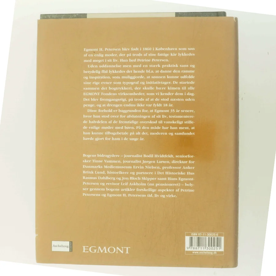 Egmont H. Petersen : et entrepreneurstudie af Leif Askholm (Bog)
