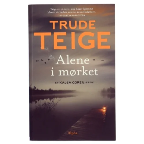Alene i mørket af Trude Teige (Bog)