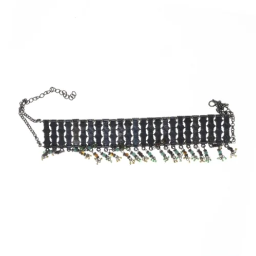 Dekorativ choker halskæde (str. 32 cm)