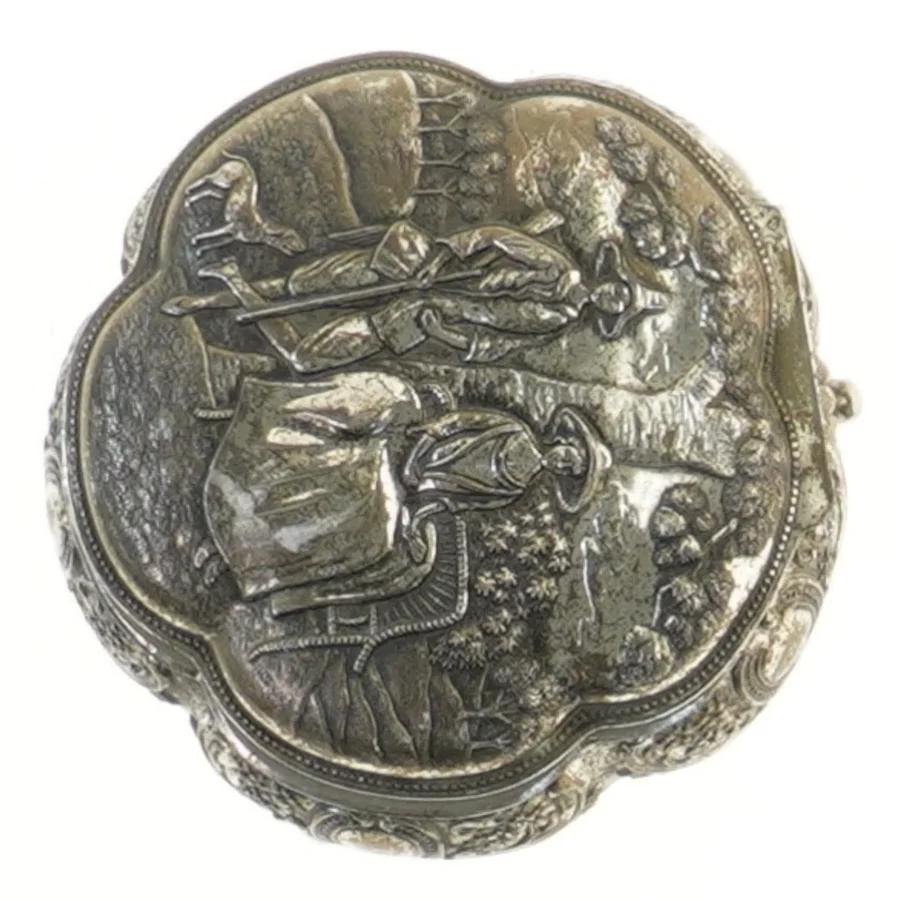 Dekorativ smykkeskrin (str. 11x5 cm)